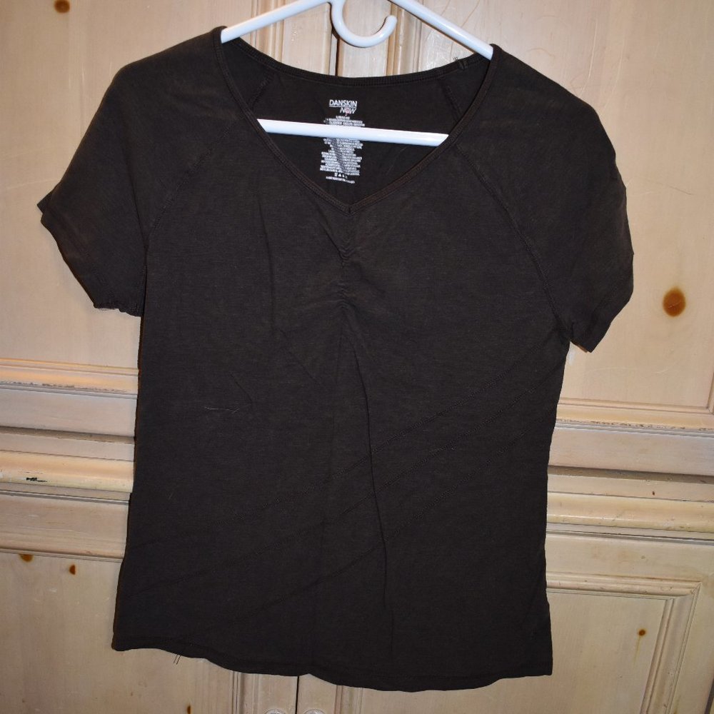 Danskin Now Brown T-Shirt